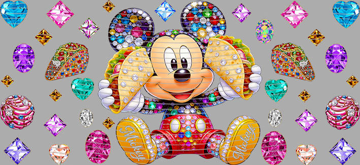 16oz Disney style-D-1367